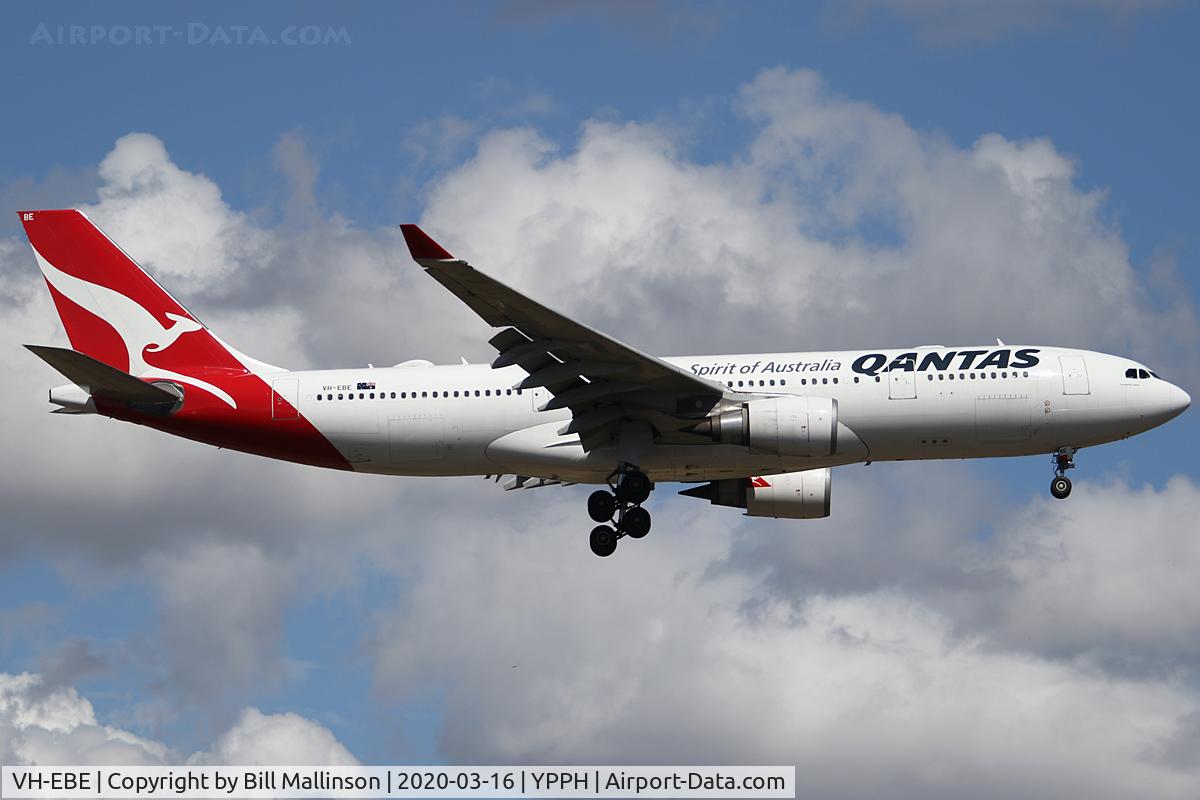 VH-EBE, 2007 Airbus A330-202 C/N 842, from Kalamunda Road