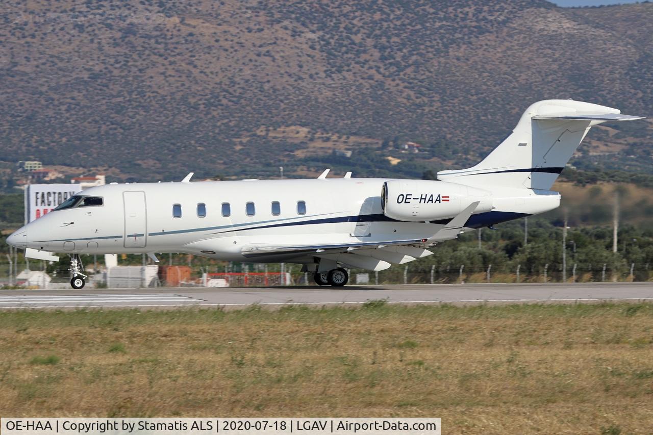 OE-HAA, 2008 Bombardier Challenger 300 (BD-100-1A10) C/N 20232, RWY 03L