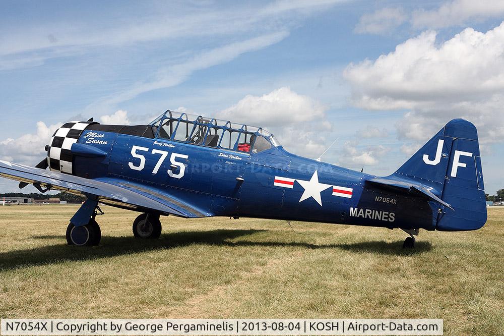 N7054X, 1943 North American AT-6C C/N 88-12151, Oshkosh 2013.