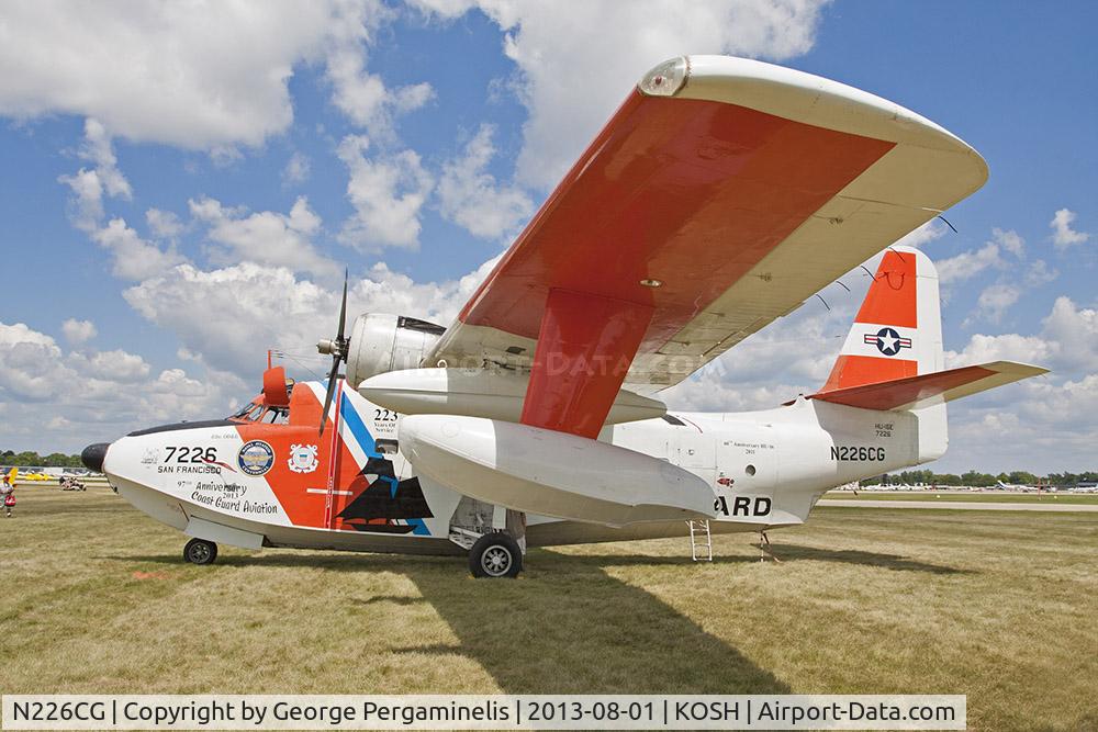 N226CG, 1953 Grumman UF-1G (HU-16B) Albatross C/N G-307, Oshkosh 2013.