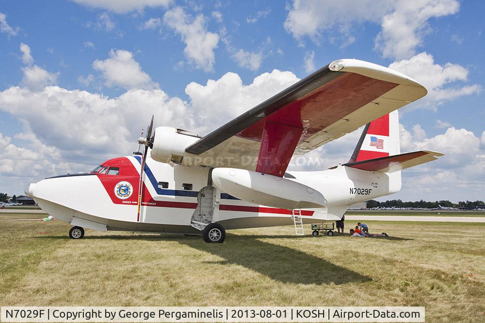 N7029F, 1951 Grumman HU-16E Albatross C/N G-295, Oshkosh 2013.