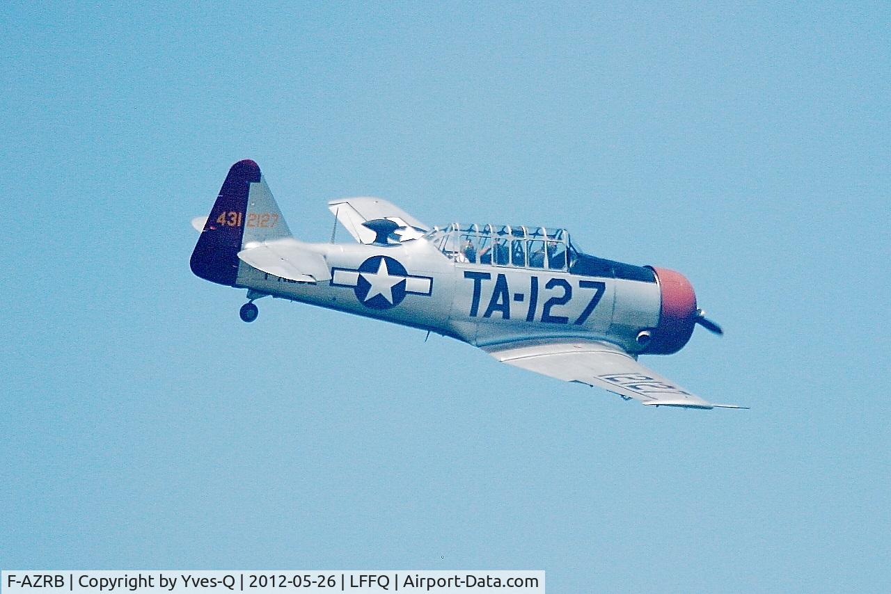 F-AZRB, North American SNJ-5 Texan Texan C/N 88-17955, North American SNJ-5 Texan, On display, La Ferté-Alais airfield (LFFQ) Airshow 2012