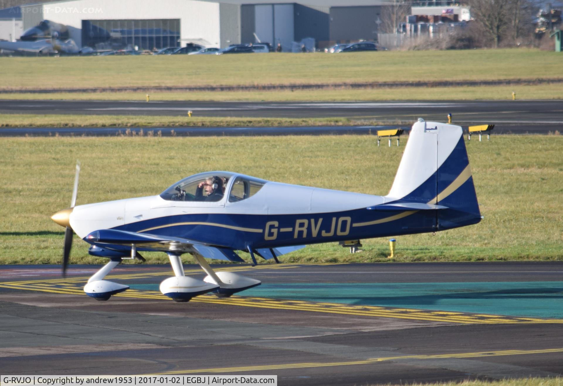 G-RVJO, 2007 Vans RV-9A C/N PFA 320-13778, G-RVJO at Gloucestershire Airport.