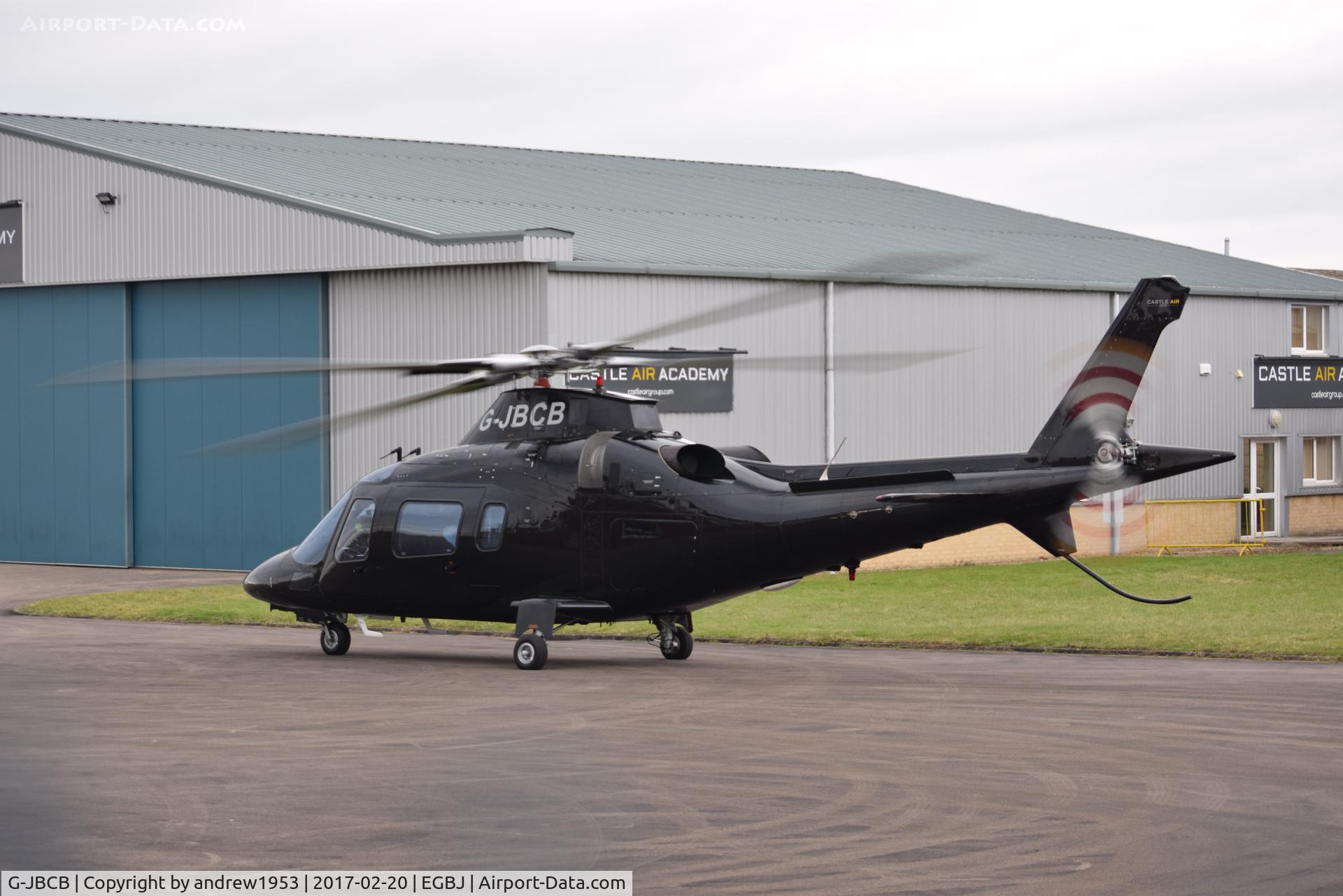 G-JBCB, 2003 Agusta A-109E Power Elite C/N 11168, G-JBCB at Gloucestershire Airport.