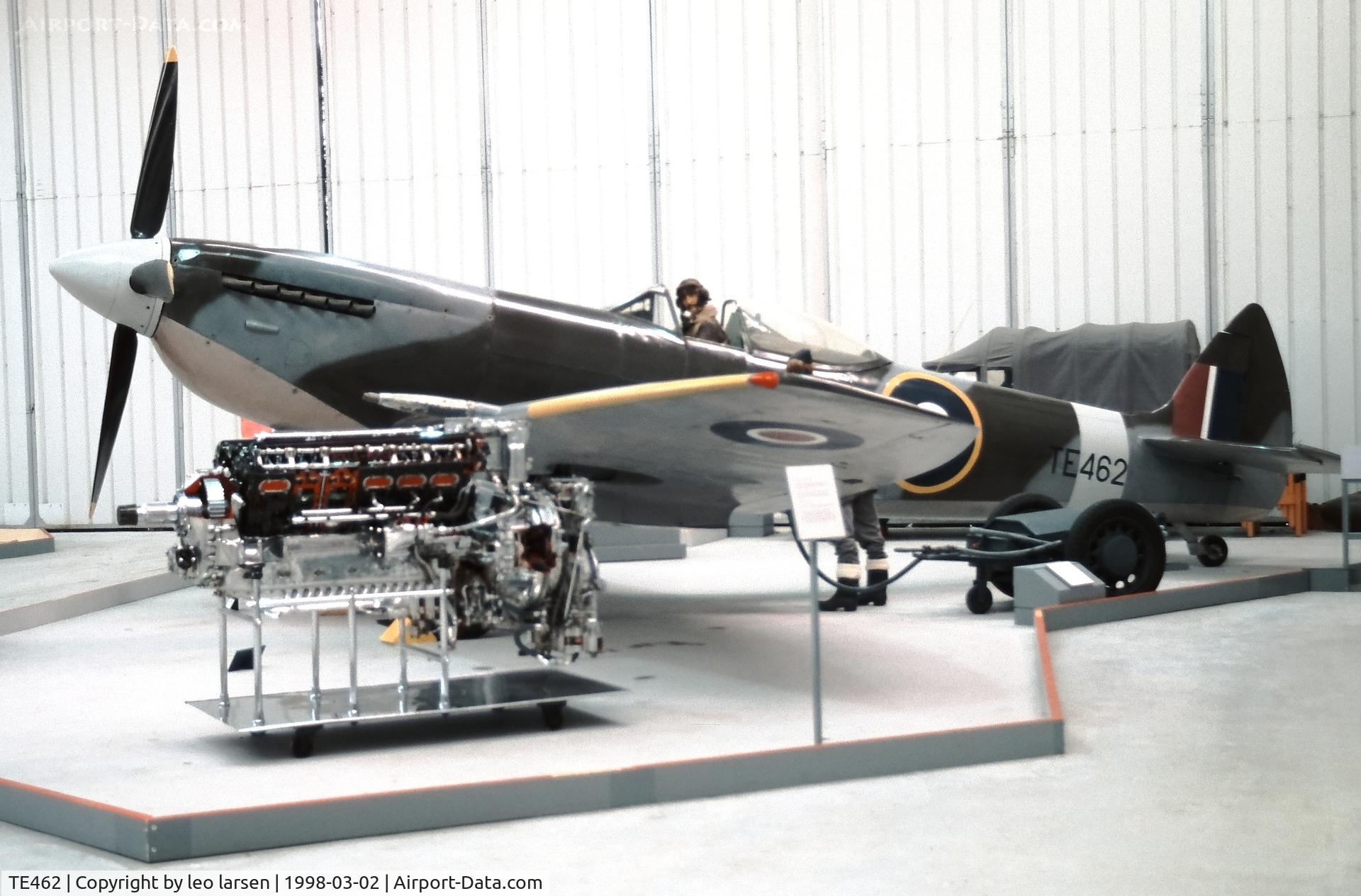 TE462, 1945 Supermarine 361 Spitfire LF.XVIe C/N CBAF.IX.4596, Museum of Flight 2.3.1998