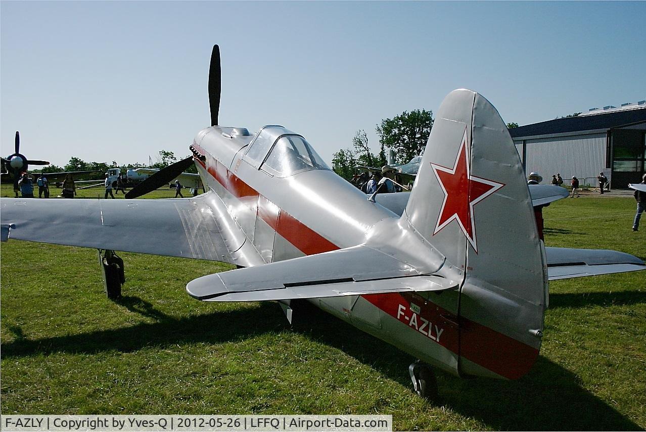 F-AZLY, Yakovlev Yak-3U C/N 172890, Yakovlev Yak-3U, Static display, La Ferté-Alais airfield (LFFQ) Air show 2012