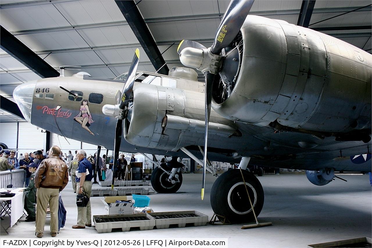 F-AZDX, 1944 Boeing B-17G Flying Fortress C/N 8246, Boeing B-17G Flying Fortress, Static display, La Ferté-Alais airfield (LFFQ) Air show 2012