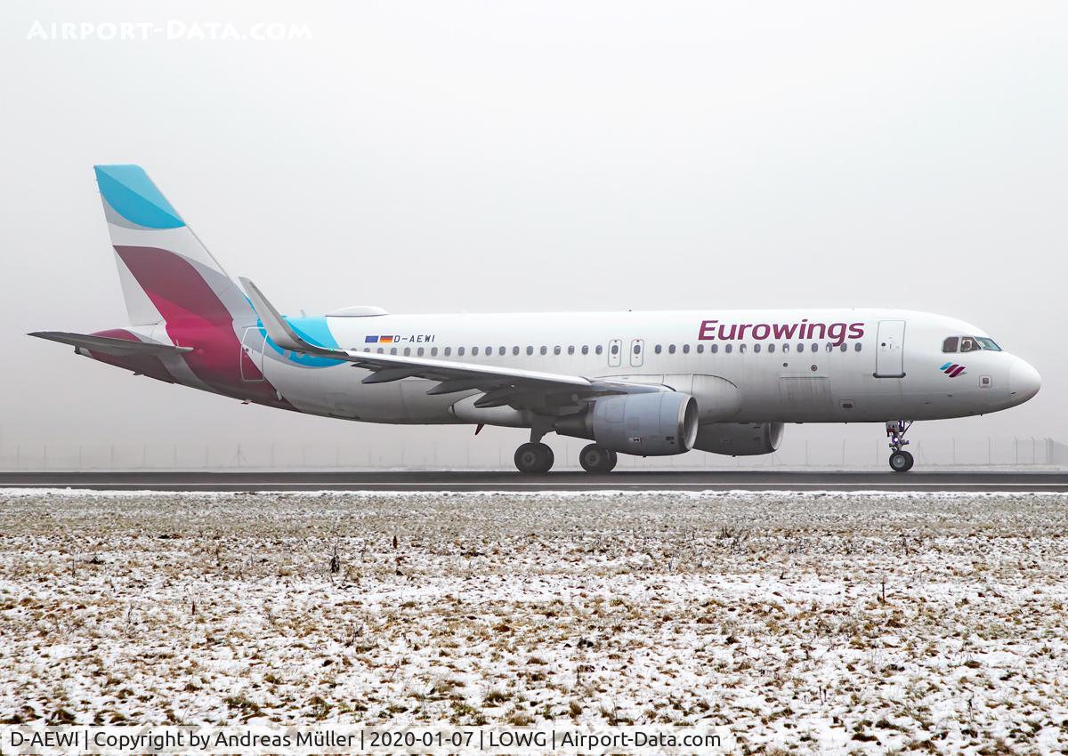 D-AEWI, 2016 Airbus A320-214 C/N 7210, Departure to Dusseldorf.