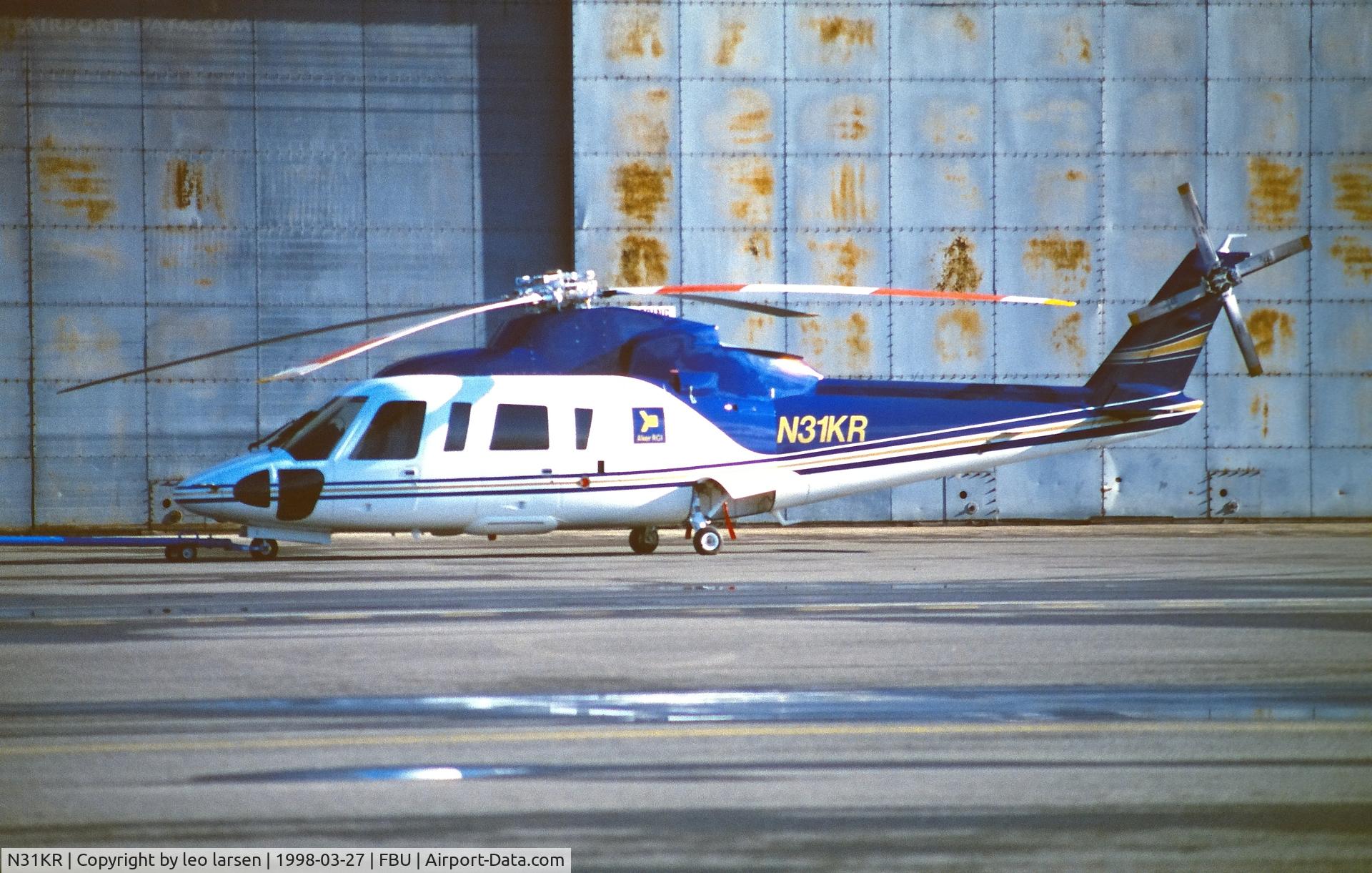 N31KR, Sikorsky S-76A C/N 760258, Oslo Fornebu 27.3.1998