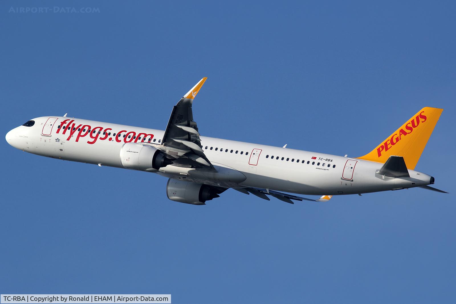 TC-RBA, 2019 Airbus A321-251NX C/N 8936, at spl