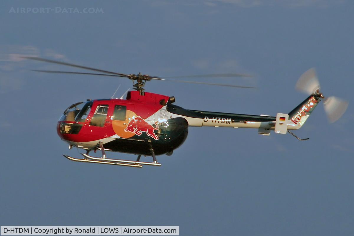 D-HTDM, MBB Bo-105CB-4 C/N S-140, at salzburg