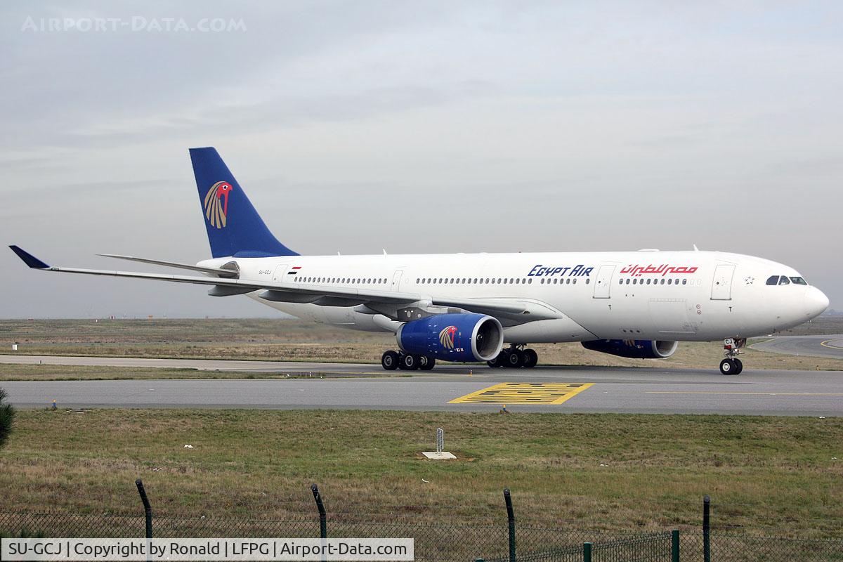 SU-GCJ, 2005 Airbus A330-243 C/N 709, at cdg