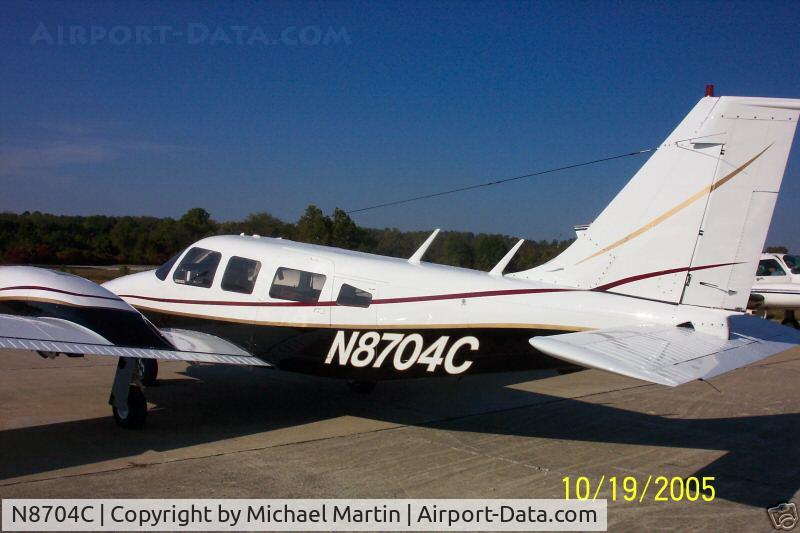 N8704C, 1917 Piper PA-34-200T C/N 34-7670151, For Sale on eBay 11-05-05