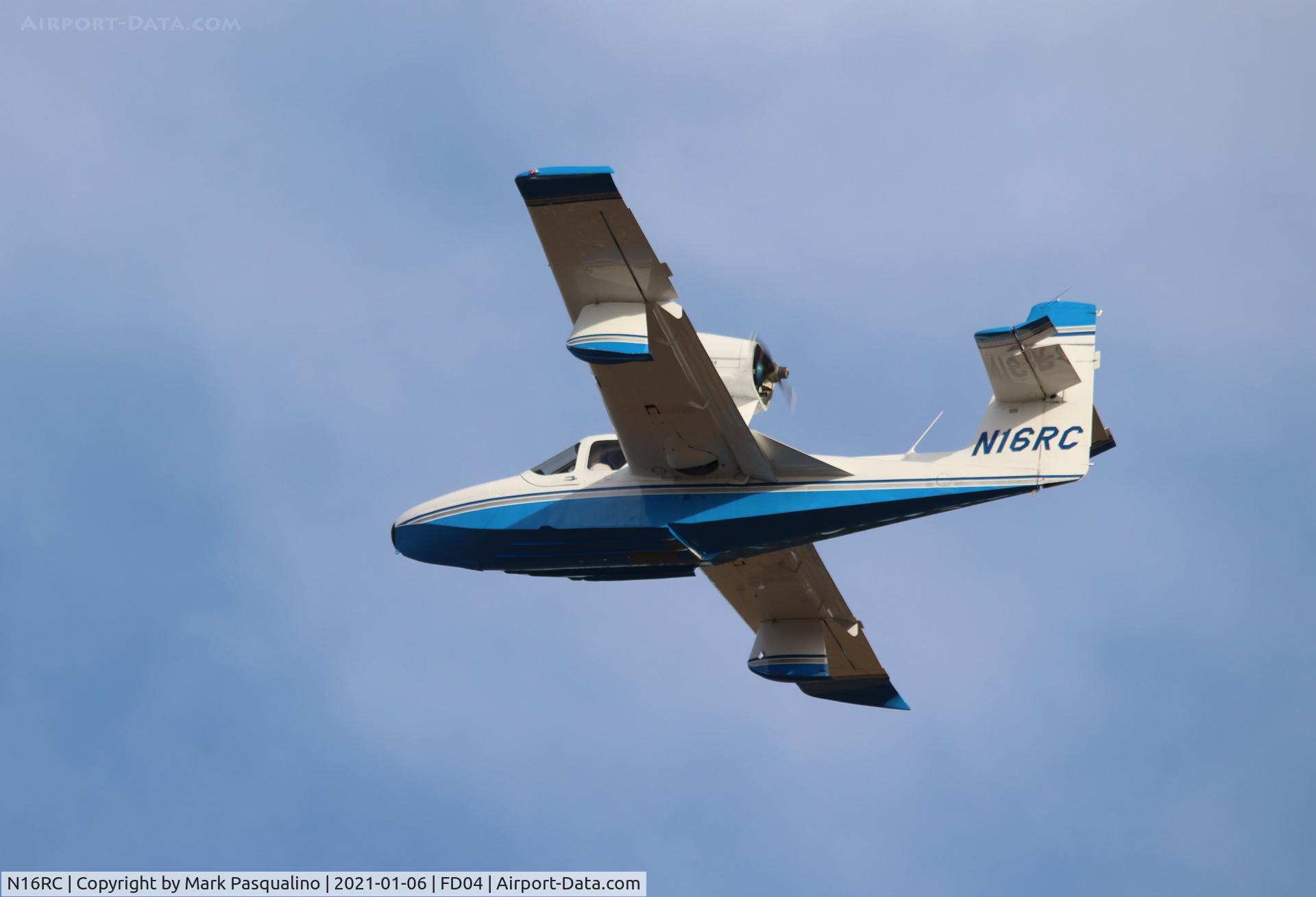 N16RC, 1973 Lake LA-4-200 Buccaneer C/N 576, Lake LA-4-200