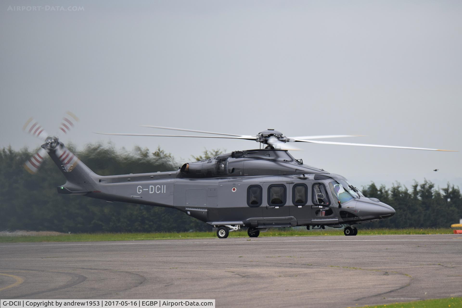 G-DCII, 2015 AgustaWestland AW-139 C/N 31703, G-DCII at Cotswold Airport.