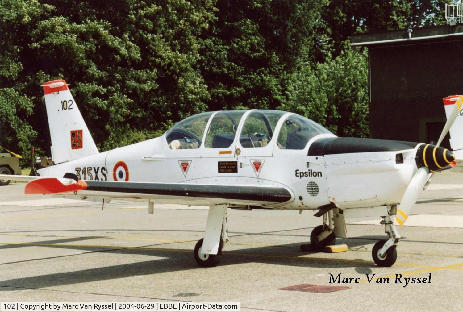 102, Socata TB-30 Epsilon C/N 102, Open day ai Beauvechain.
