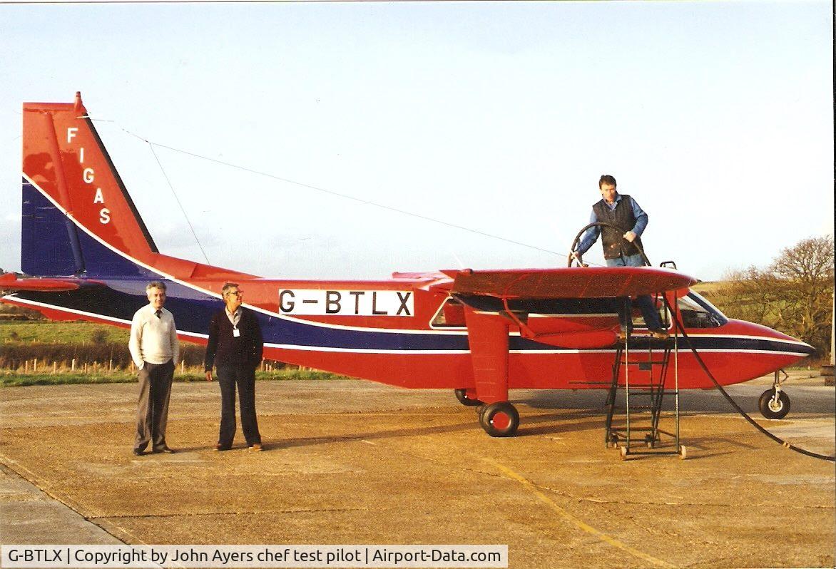 G-BTLX, 1991 Britten-Norman BN-2B-26 Islander C/N 2252, la Bembridge
