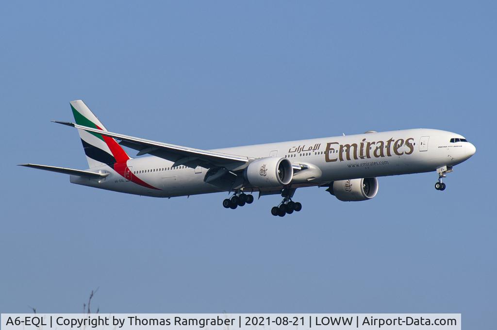 A6-EQL, 2018 Boeing 777-31H/ER C/N 42360, Emirates Boeing 777-300ER