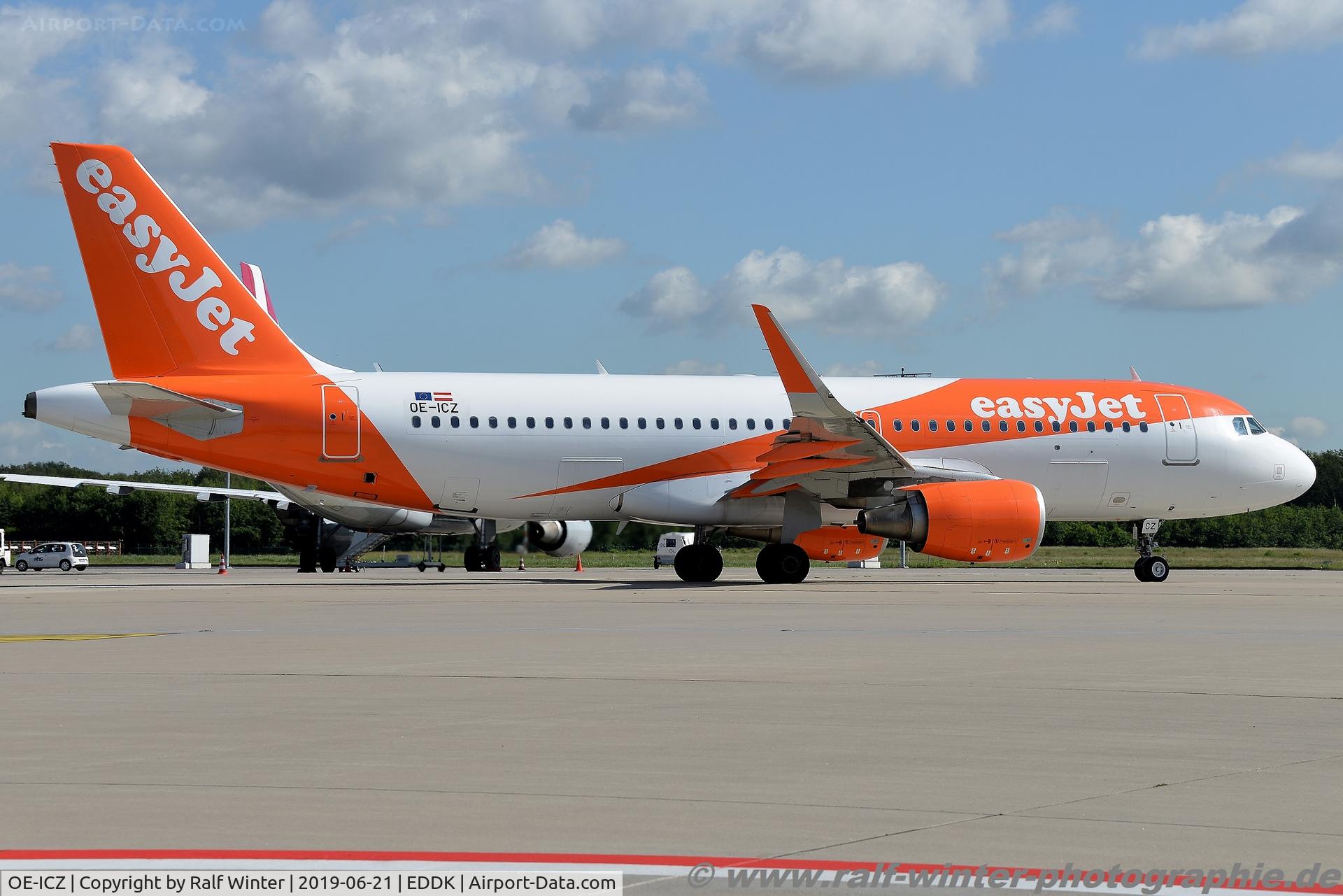 OE-ICZ, 2015 Airbus A320-214 C/N 6651, Airbus A320-214(W) - EC EJU easyJet Europe - 6651 - OE-ICZ - 21.06.2019 - CGN