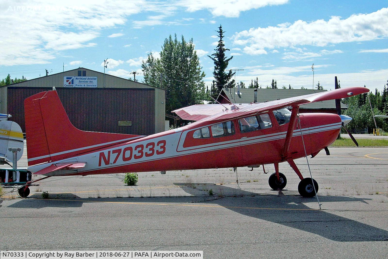N70333, 1972 Cessna A185F Skywagon 185 C/N 18502115, N70333   Cessna A.185F Skywagon 185 [185-02115] Fairbanks Int'l~N 27/06/2018