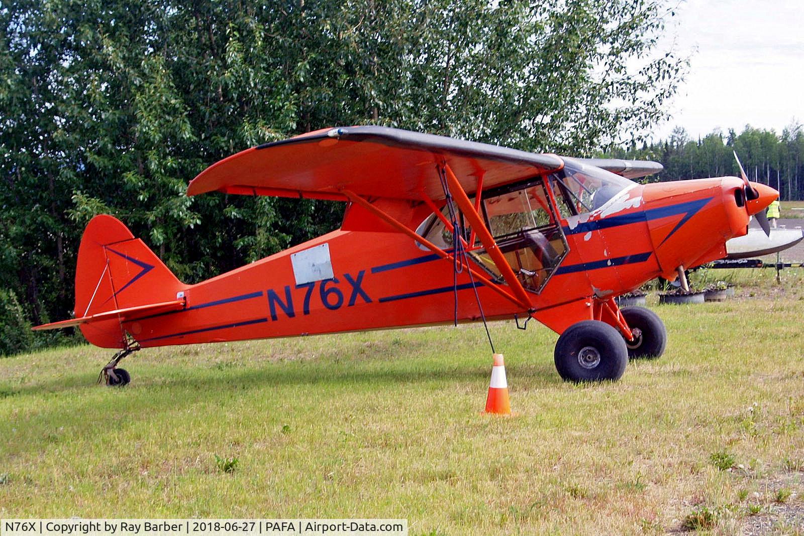 N76X, 1948 Piper PA-12 Super Cruiser C/N 12-4036, N76X   Piper PA-12 Super Cruiser [12-4036] Fairbanks Int'l~N 27/06/2018