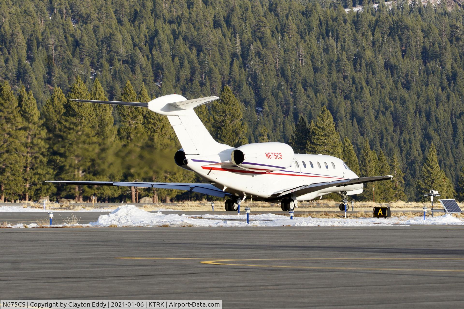 N675CS, 2001 Cessna 750 Citation X Citation X C/N 750-0163, Truckee Airport California 2021