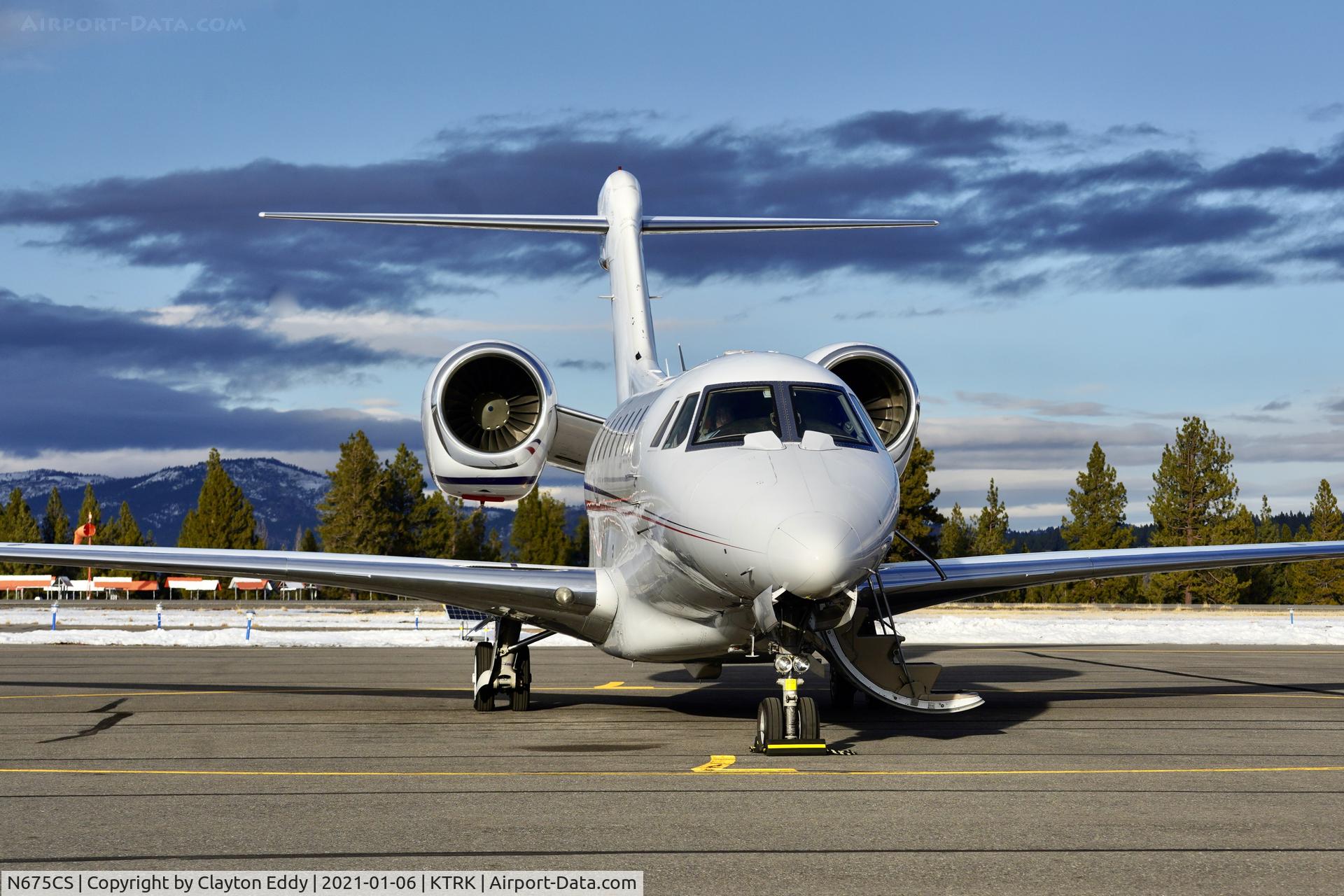N675CS, 2001 Cessna 750 Citation X Citation X C/N 750-0163, Truckee Airport California 2021