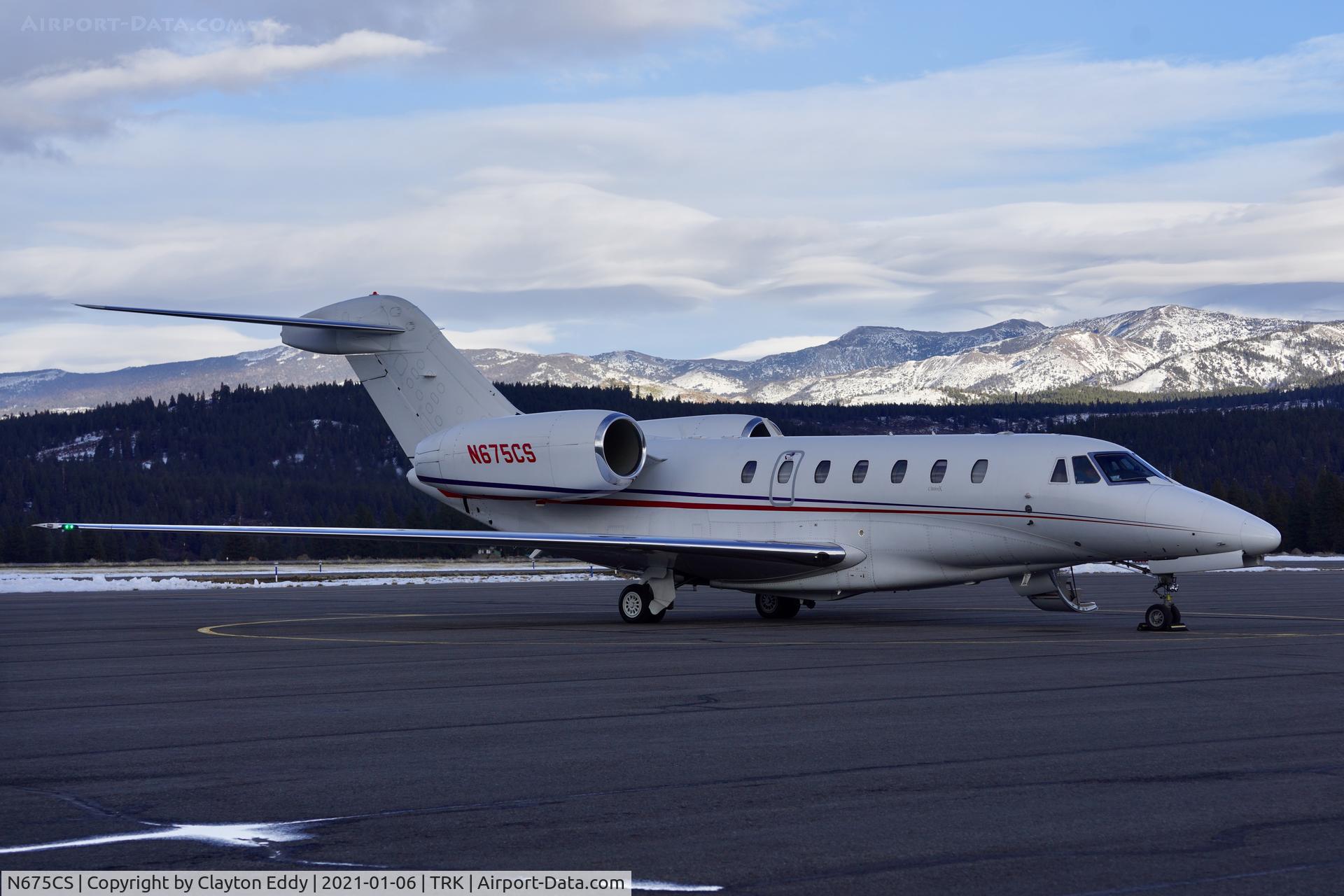 N675CS, 2001 Cessna 750 Citation X Citation X C/N 750-0163, Truckee Airport California 2021