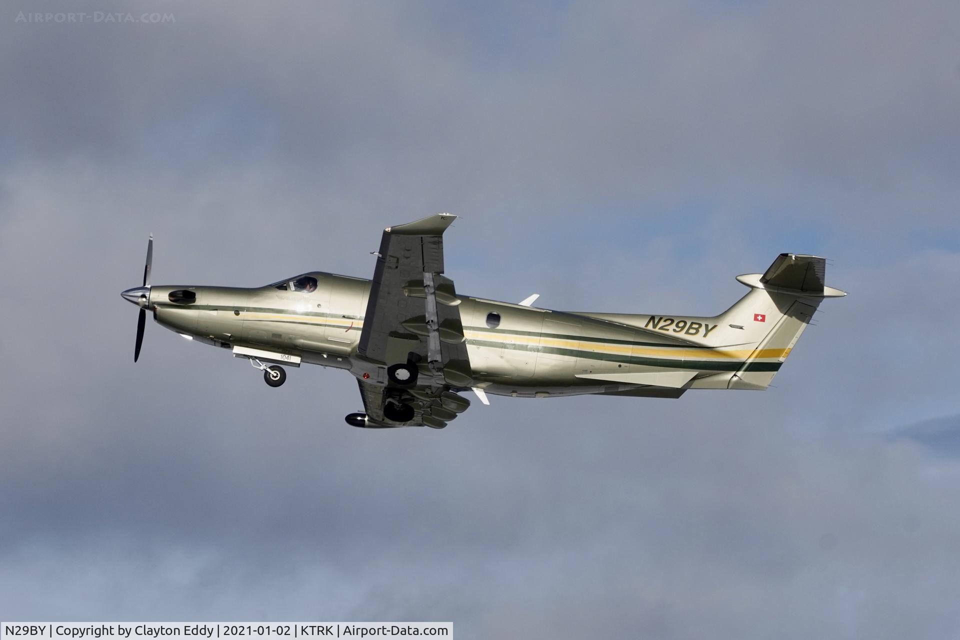N29BY, 2008 Pilatus PC-12/47E C/N 1041, Truckee airport California 2021.