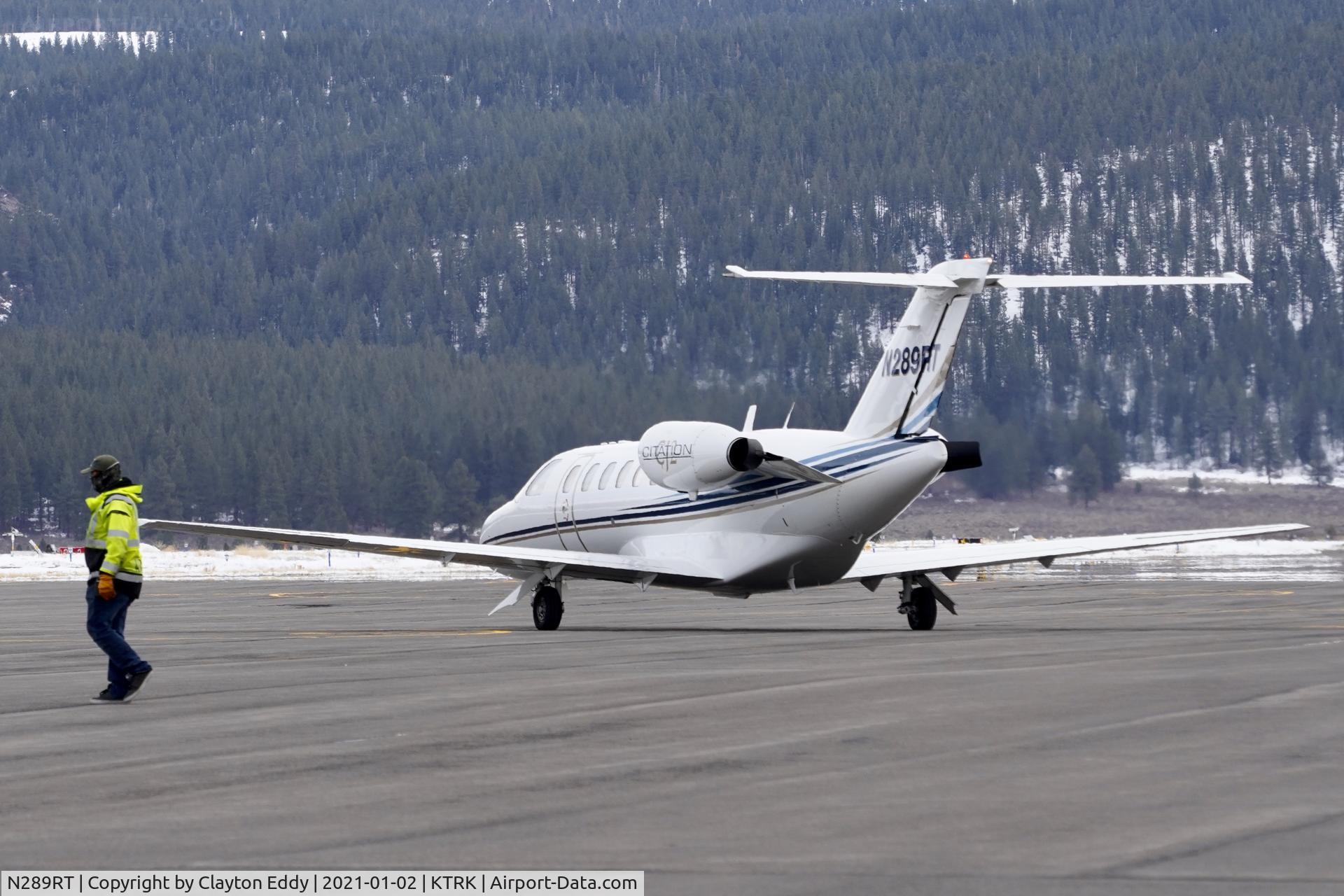 N289RT, 2002 Cessna 525A CitationJet CJ2 C/N 525A-0093, Truckee Airport California 2021.