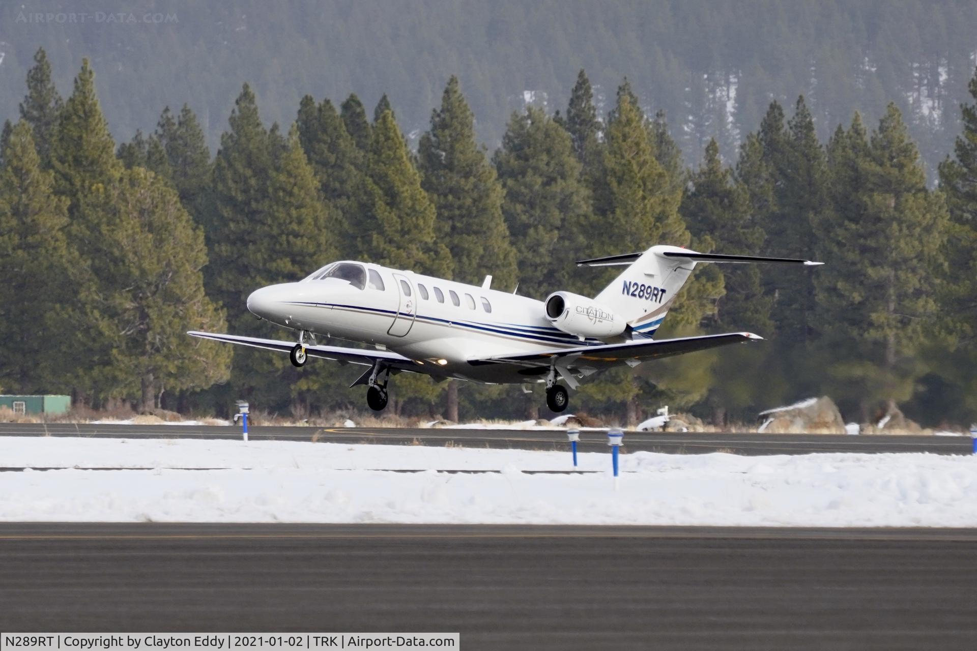 N289RT, 2002 Cessna 525A CitationJet CJ2 C/N 525A-0093, Truckee Airport California 2021.
