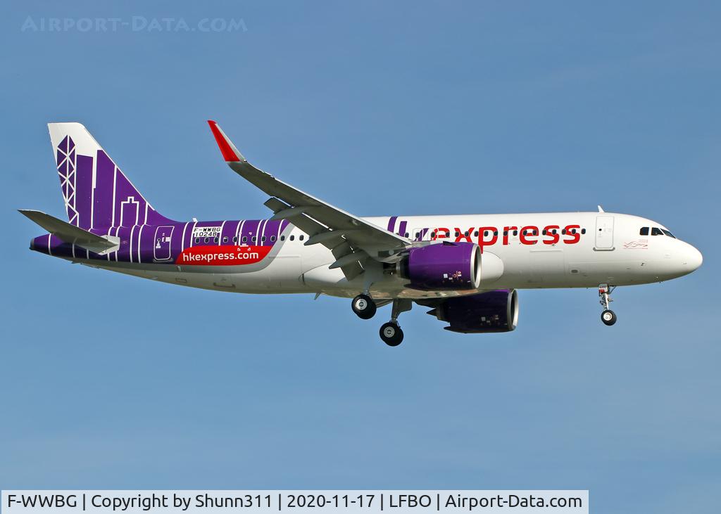 F-WWBG, 2020 Airbus A320-271N C/N 10248, C/n 10248 - To be B-LCU