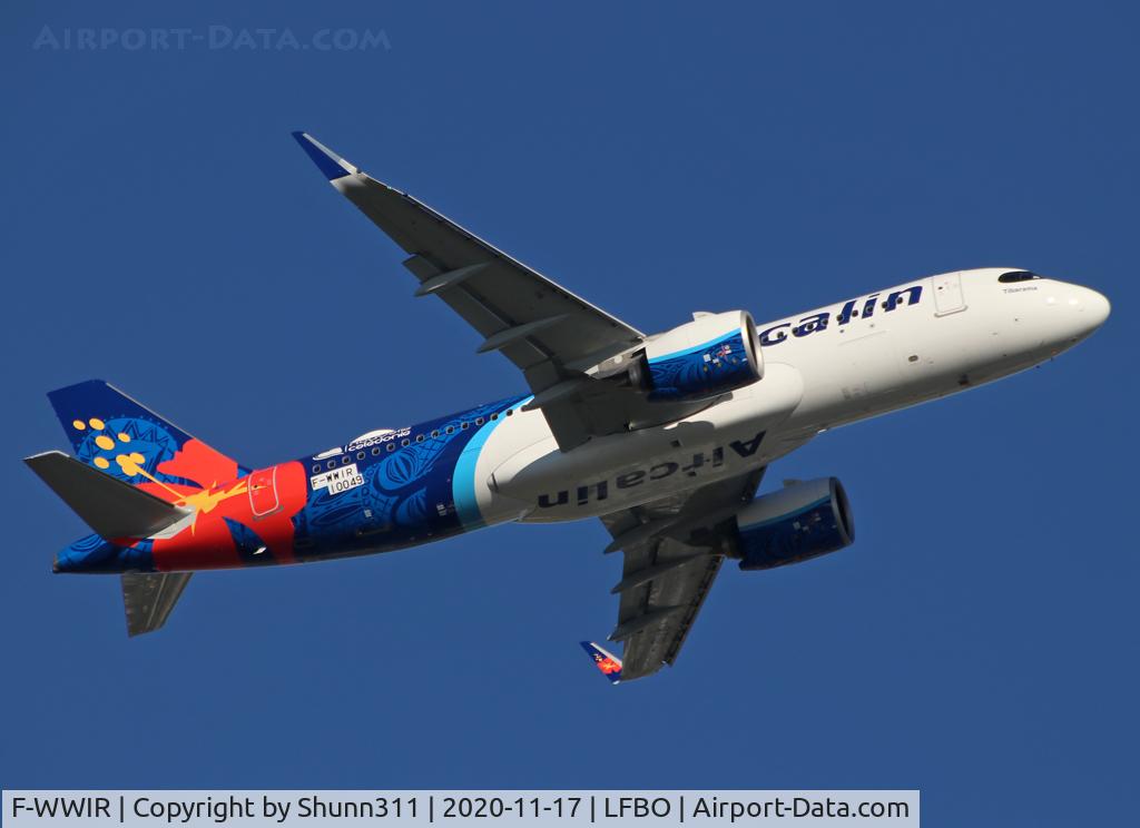 F-WWIR, 2020 Airbus A320-271N C/N 10049, C/n 10049 - To be F-OTIB