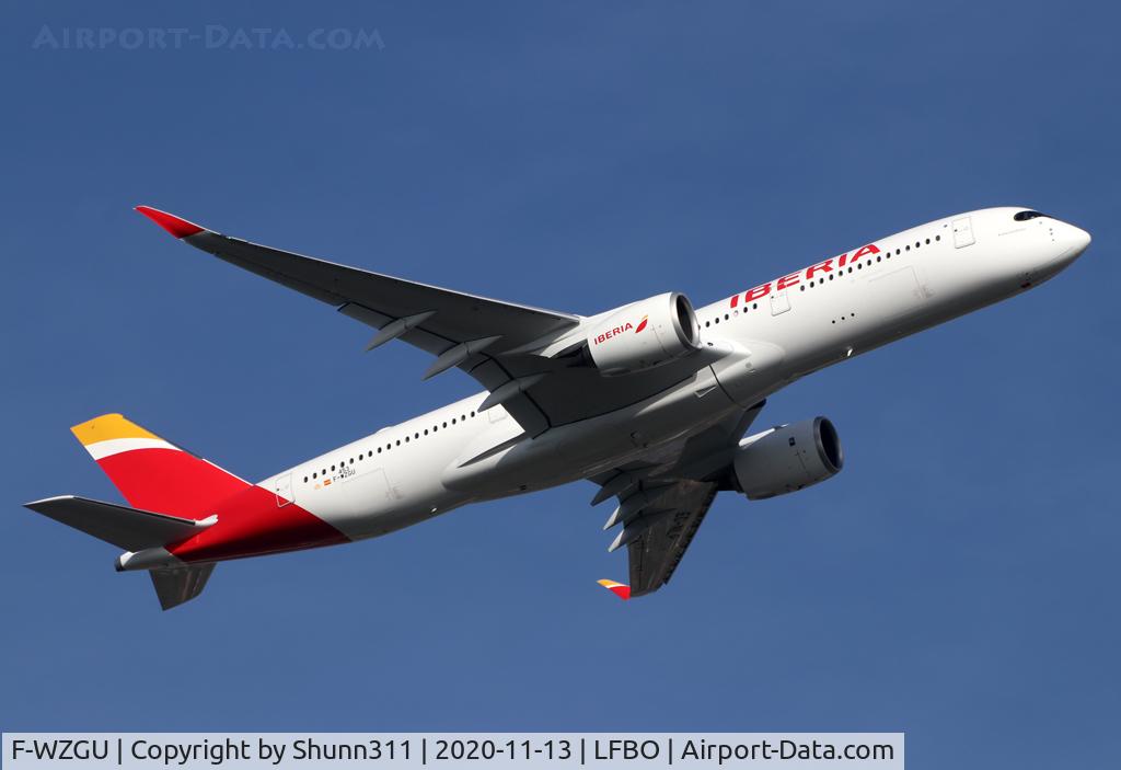 F-WZGU, 2020 Airbus A350-941 C/N 0453, C/n 0453 - To be EC-NLP