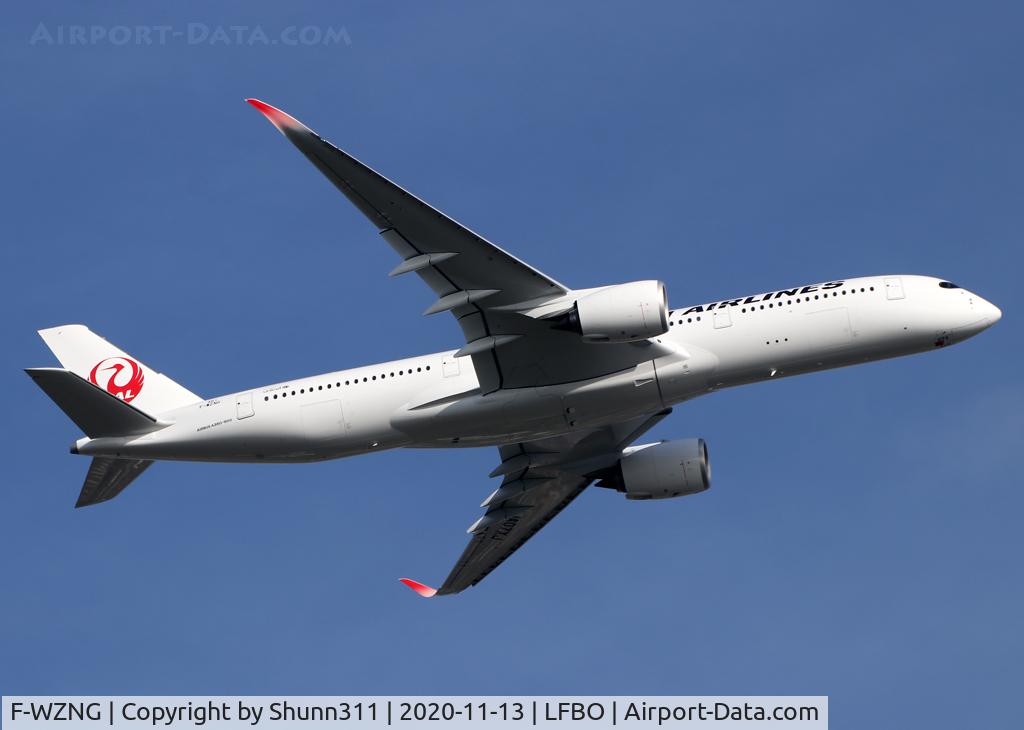 F-WZNG, 2020 Airbus A350-941 C/N 0451, C/n 0451 - To be JA07XJ