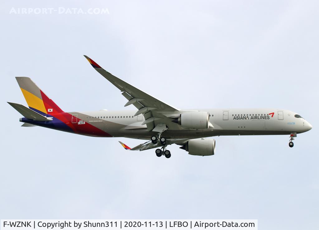 F-WZNK, 2020 Airbus A350-941 C/N 0389, C/n 0389 - To be HL8382