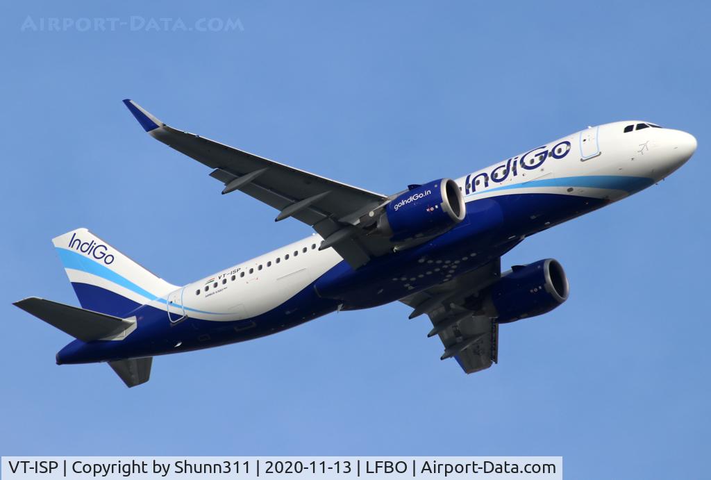 VT-ISP, 2020 Airbus A320-251N C/N 10080, Delivery day from LFBO