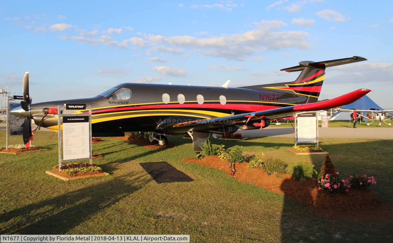 N1677, 2016 Pilatus PC-12/47E C/N 1677, SNF LAL 2018