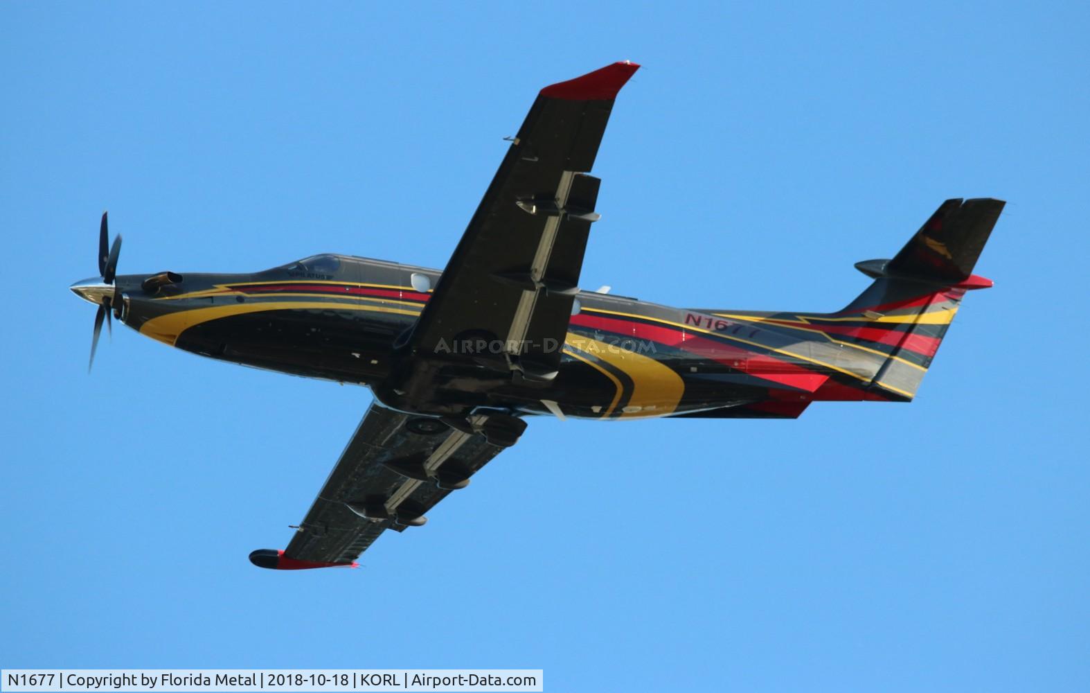 N1677, 2016 Pilatus PC-12/47E C/N 1677, NBAA ORL 2018