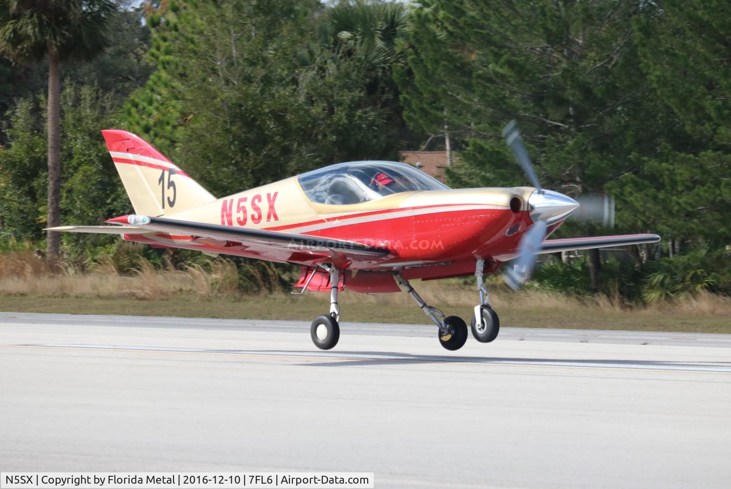 N5SX, 1996 Swearingen SX300 C/N FYP-040, Spruce Creek 2016