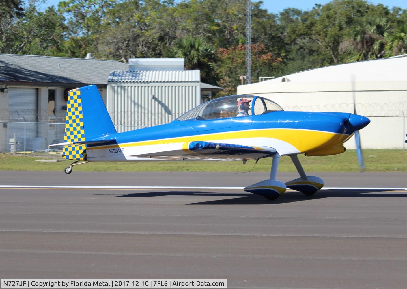 N727JF, 1998 Vans RV-8 C/N 80551, spruce Creek 2017