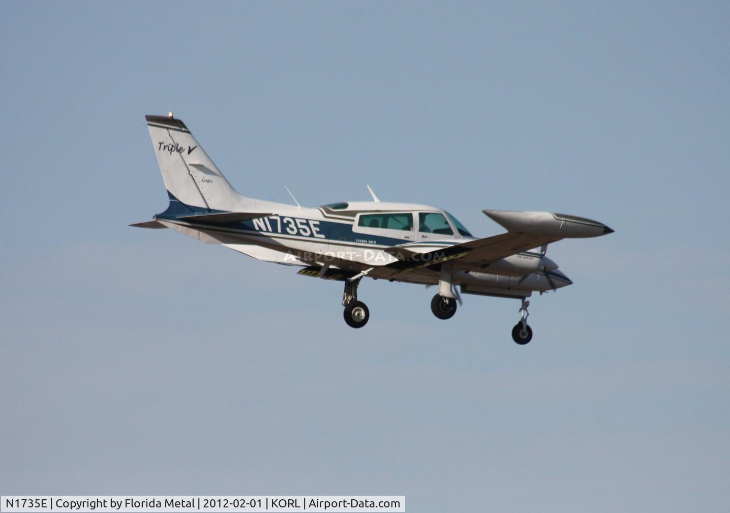 N1735E, 1978 Cessna 310R C/N 310R1555, ORL spotting 2012