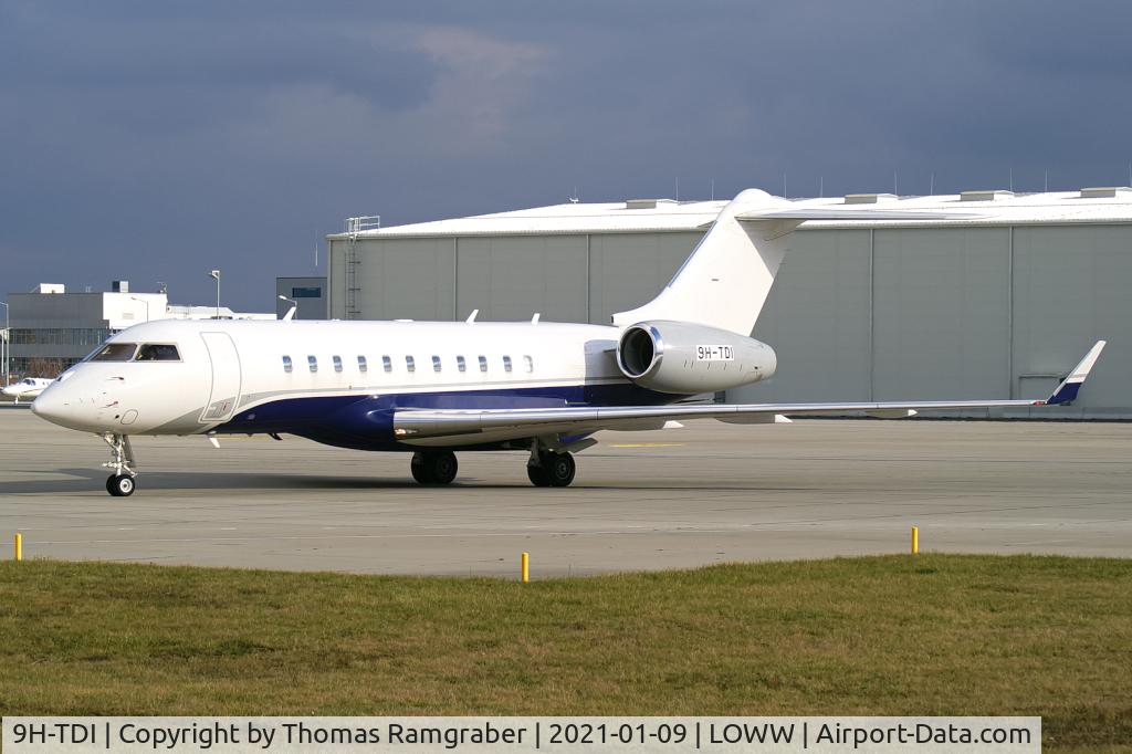 9H-TDI, 2012 Bombardier BD-700-1A11 Global 5000 C/N 9560, Avcon Jet Malta Bombardier Global 5000
