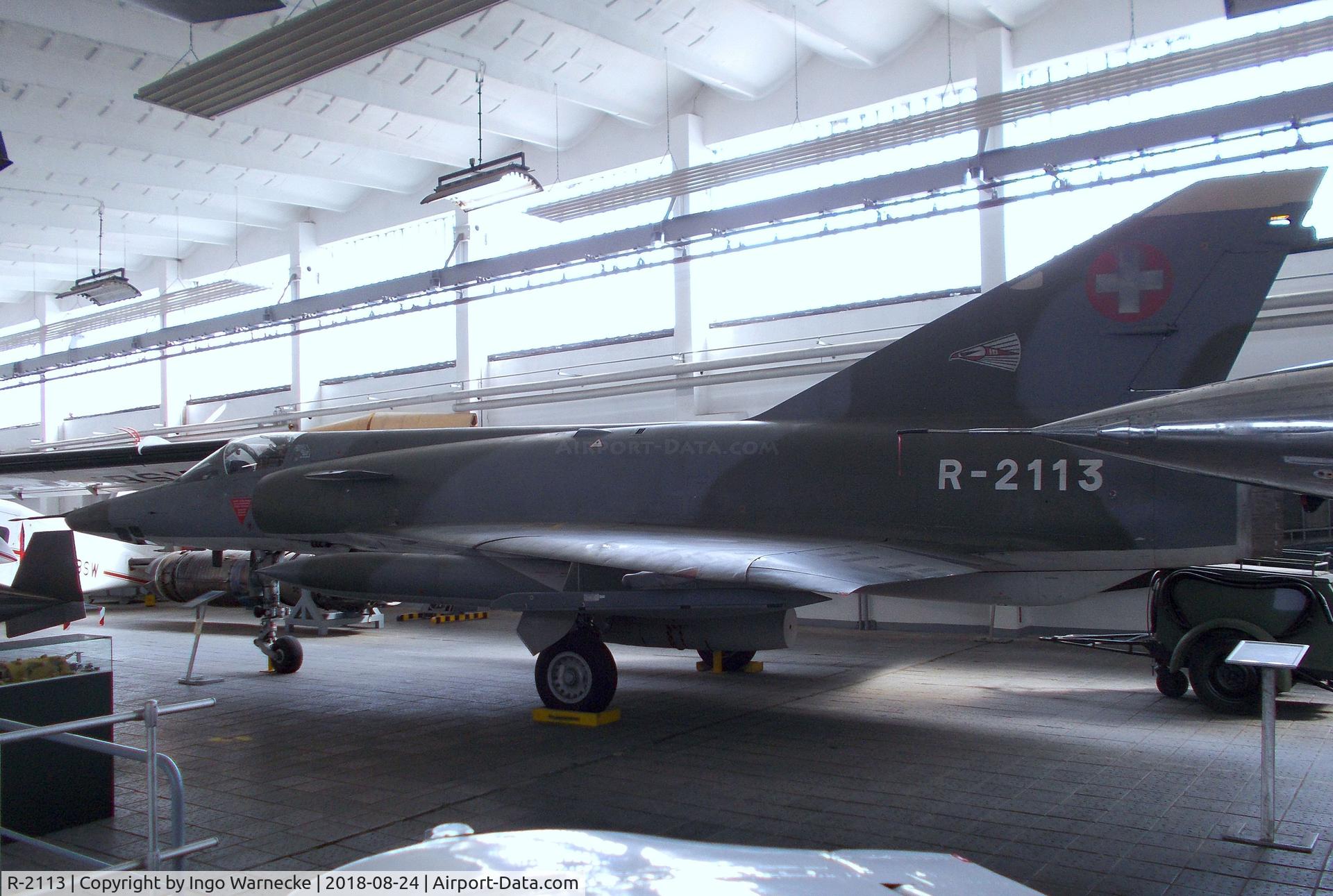 R-2113, Dassault Mirage IIIRS C/N 17-26-145/1044, Dassault Mirage III RS at the Museum für Luftfahrt u. Technik, Wernigerode