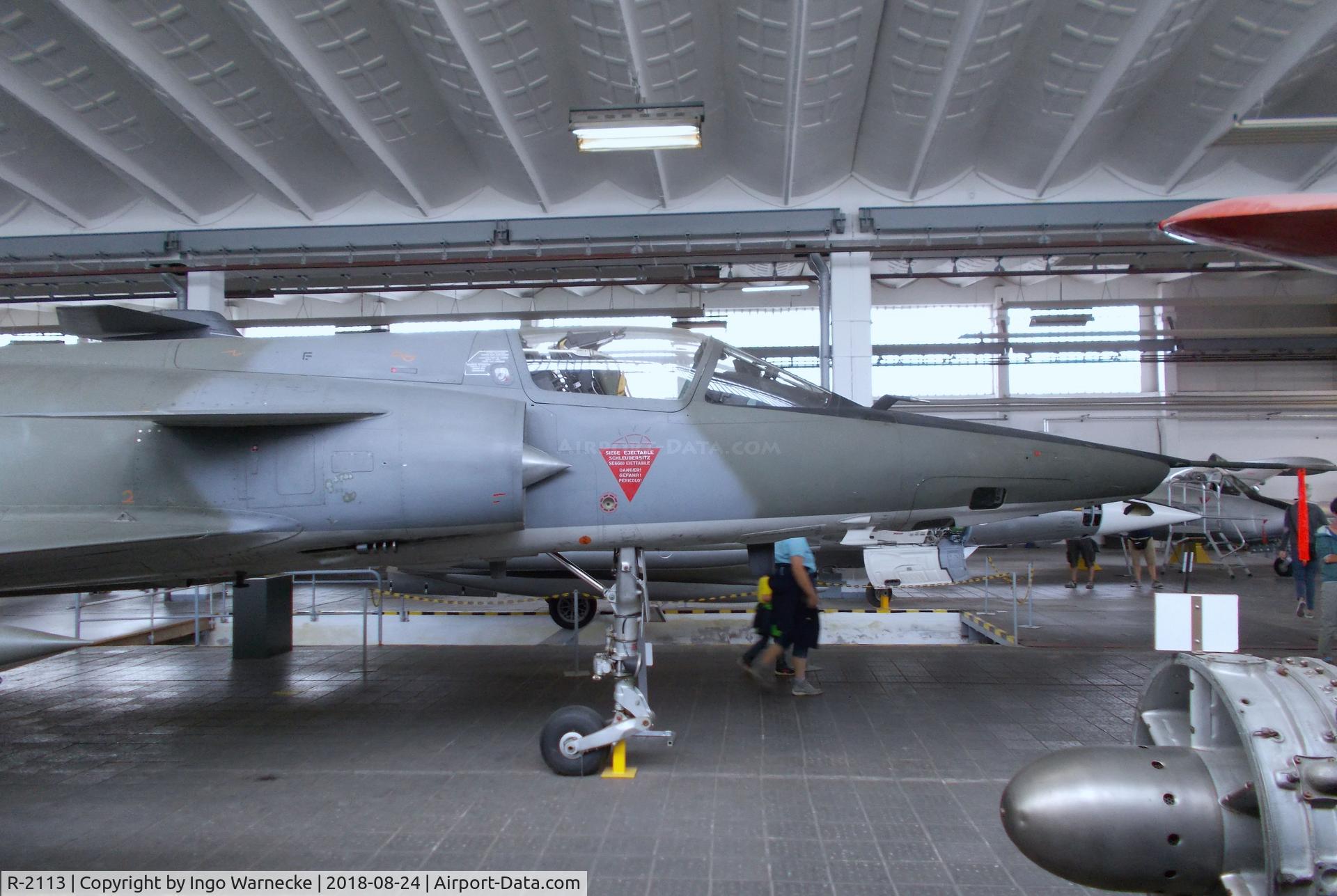 R-2113, Dassault Mirage IIIRS C/N 17-26-145/1044, Dassault Mirage III RS at the Museum für Luftfahrt u. Technik, Wernigerode