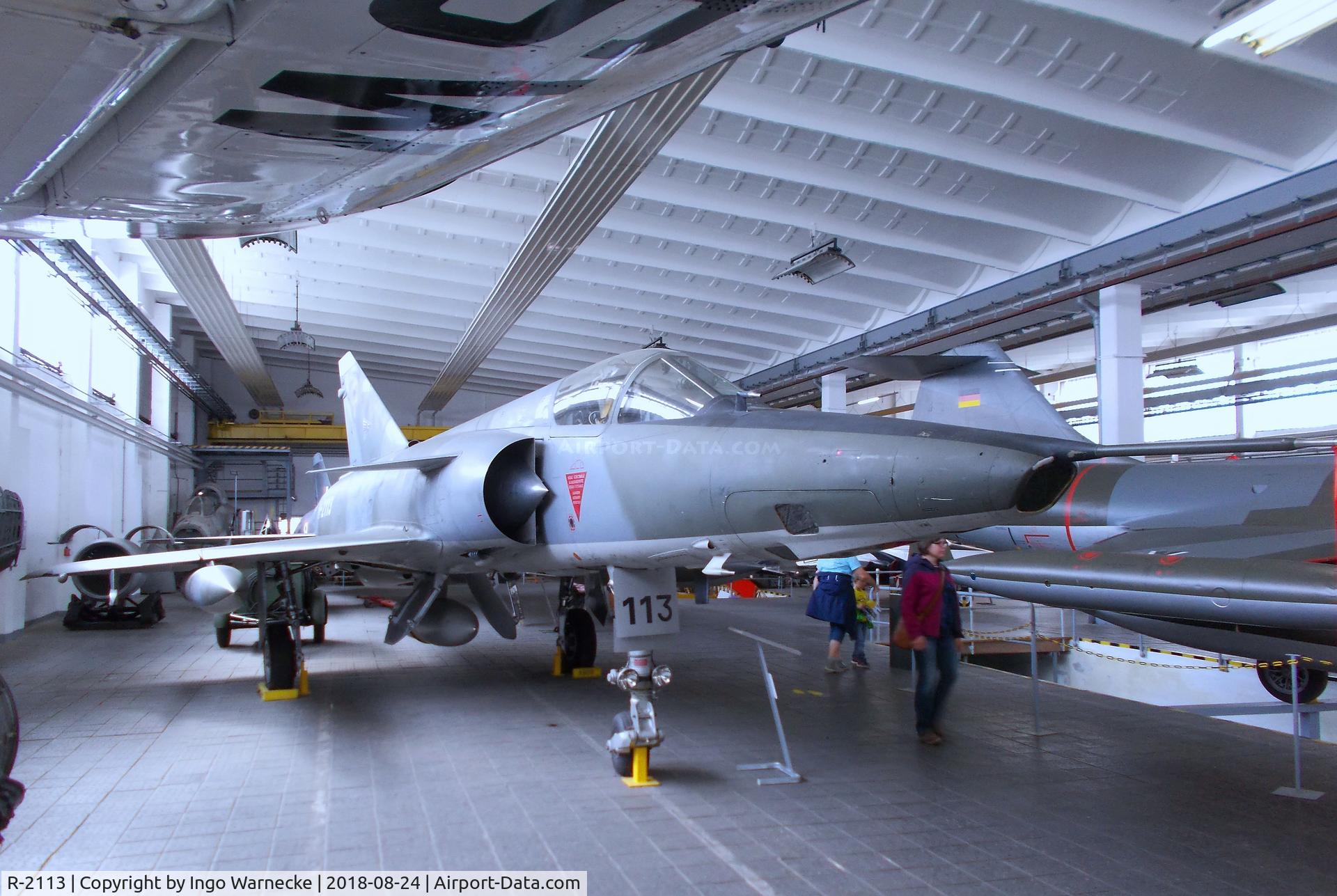 R-2113, Dassault Mirage IIIRS C/N 17-26-145/1044, Dassault Mirage III RS at the Museum für Luftfahrt u. Technik, Wernigerode