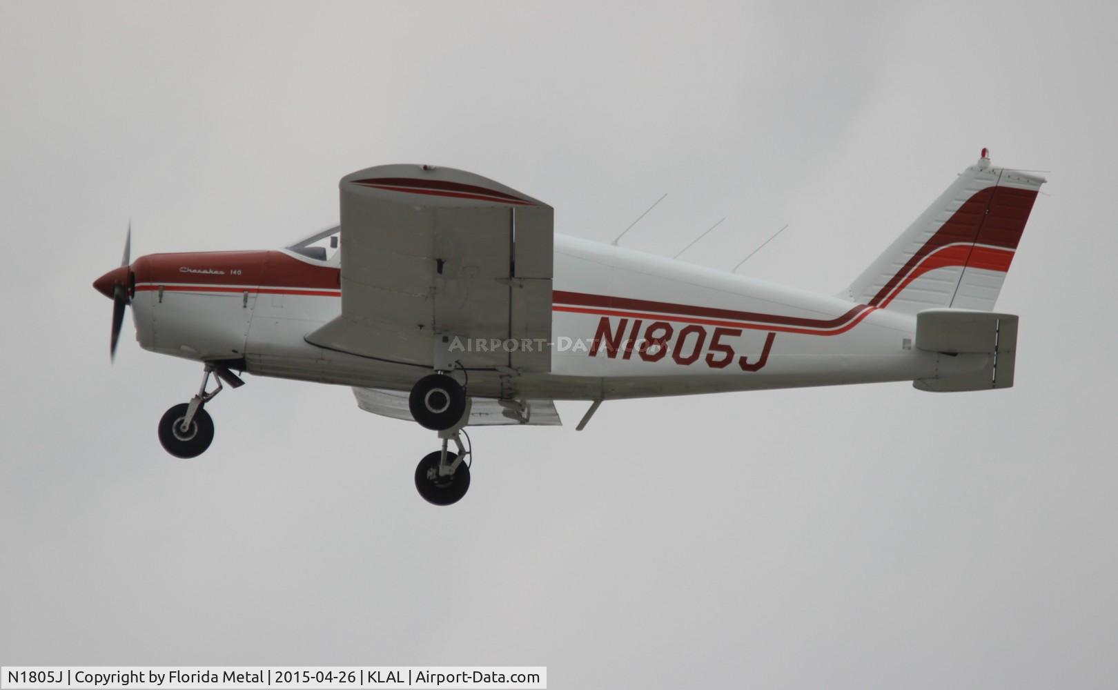 N1805J, 1968 Piper PA-28-140 C/N 28-24233, SNF LAL 2015