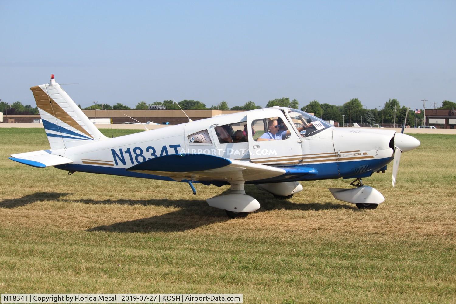 N1834T, 1971 Piper PA-28-180 C/N 28-7105111, EAA OSH 2019