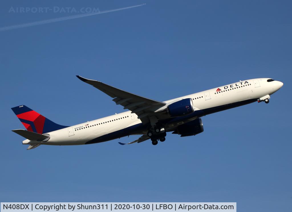 N408DX, 2020 Airbus A330-941 C/N 1962, Delivery day...