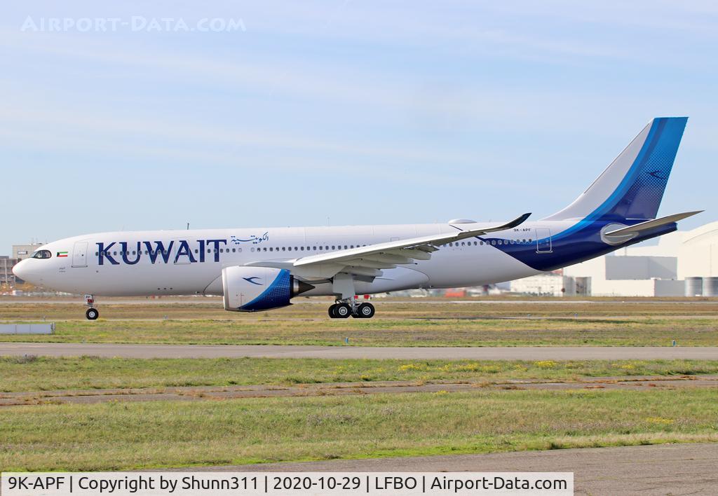 9K-APF, 2020 Airbus A330-841N C/N 1964, Delivery day...